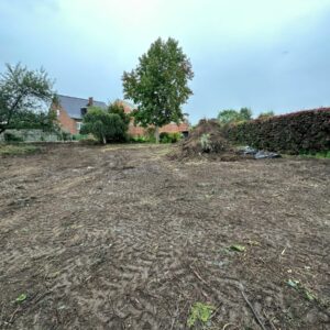 Nivellement et nettoyage de terrain
